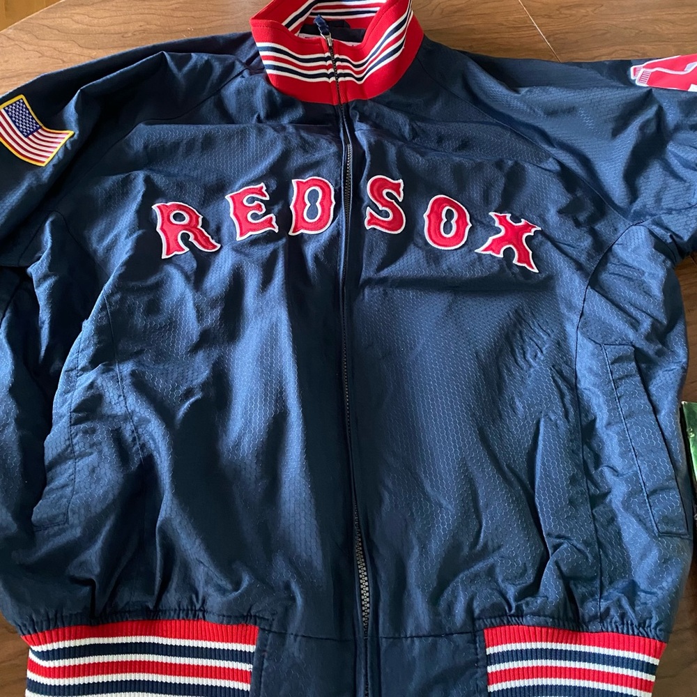 Authentic Red Sox full zip jacket